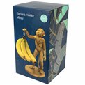 Monkey banana holder, gold, H40x20x20cm