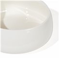 Bowl Nora, white color, porcelain, D15,3x6cm