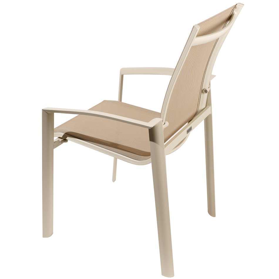 Chair Laxant, beige color, H94x57x63cm