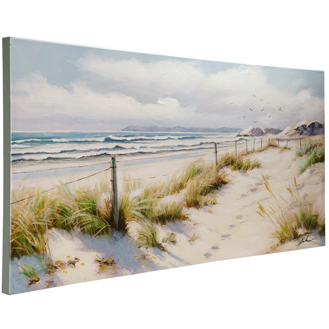 Acryl painting Sea view, 120x60cm