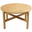 Coffee table Ladeona, acacia, H48xD85,4cm