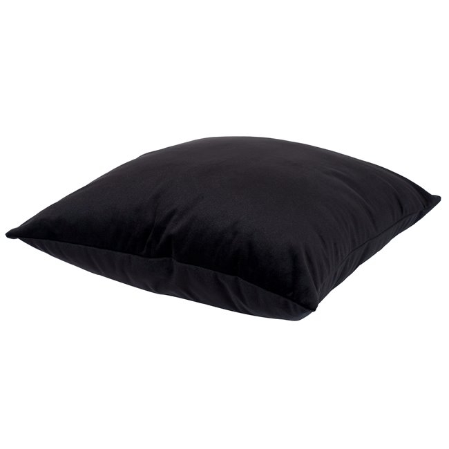 Decorative pillowcase Riviera, black, 45x45cm