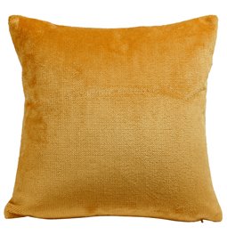 Decorative pillowcase Sorriso, gold, 45x45cm