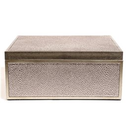 Коробка Fulga silver M, H8.5x20x15cm