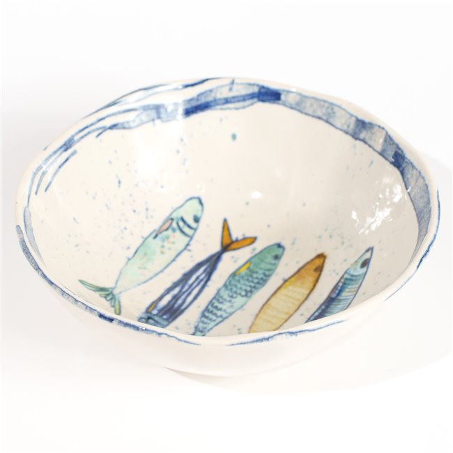 Bowl Peixe Iberica, D16cm H6cm