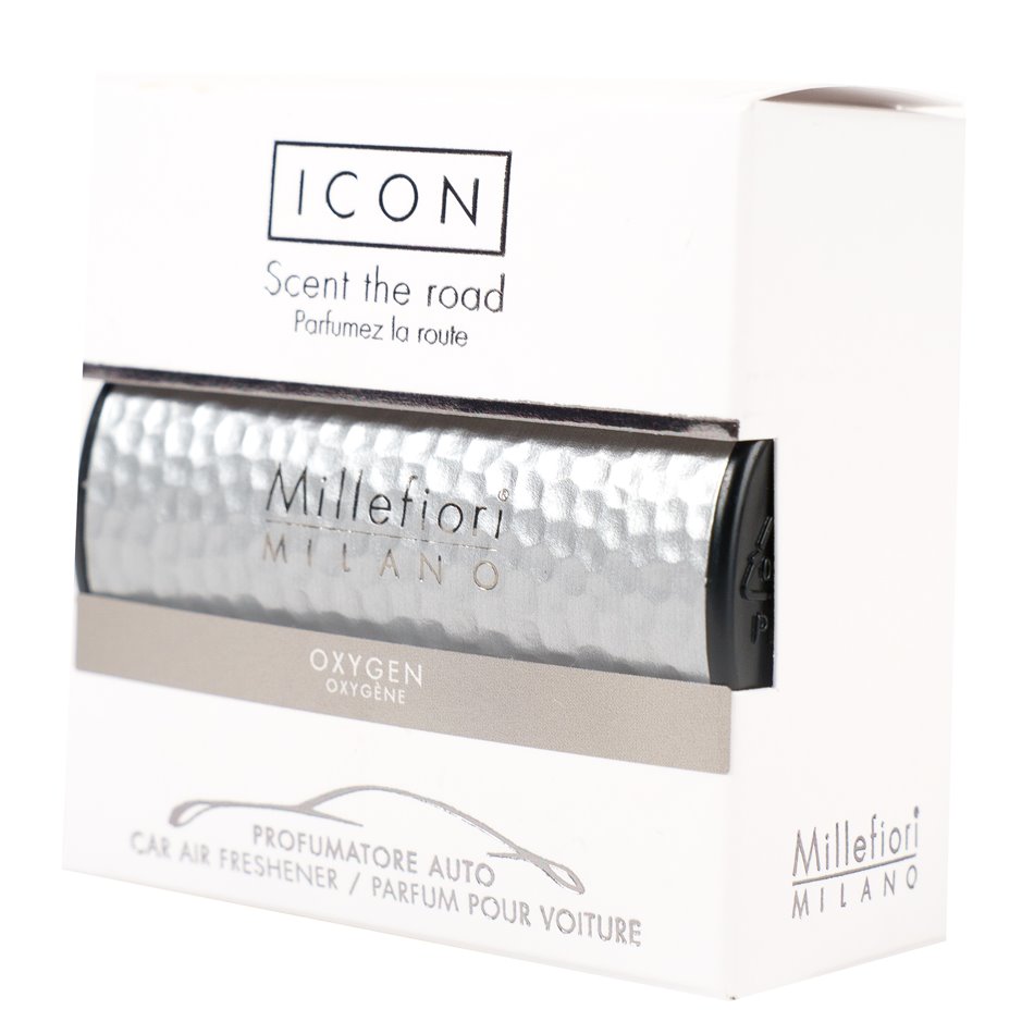 Ароматизатор автосалона Icon Metal shades-Oxygen, H2.5x7x1cm