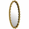 Mirror Balme oval, golden, H78x45x4.5cm