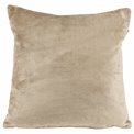 Decorative pillowcase Sorriso, beige, 45x45cm