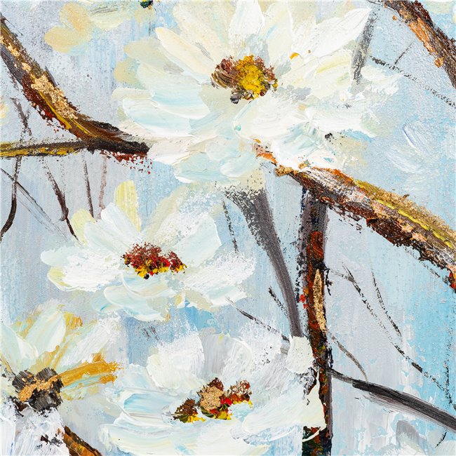 Canvas painting Blooming Tree, 80x120cm