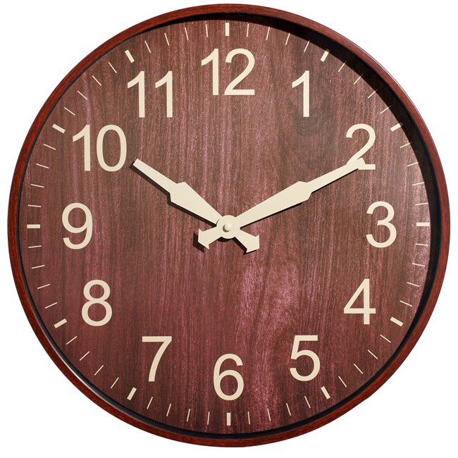 Wall clock Fondo, D40.6x4.3cm