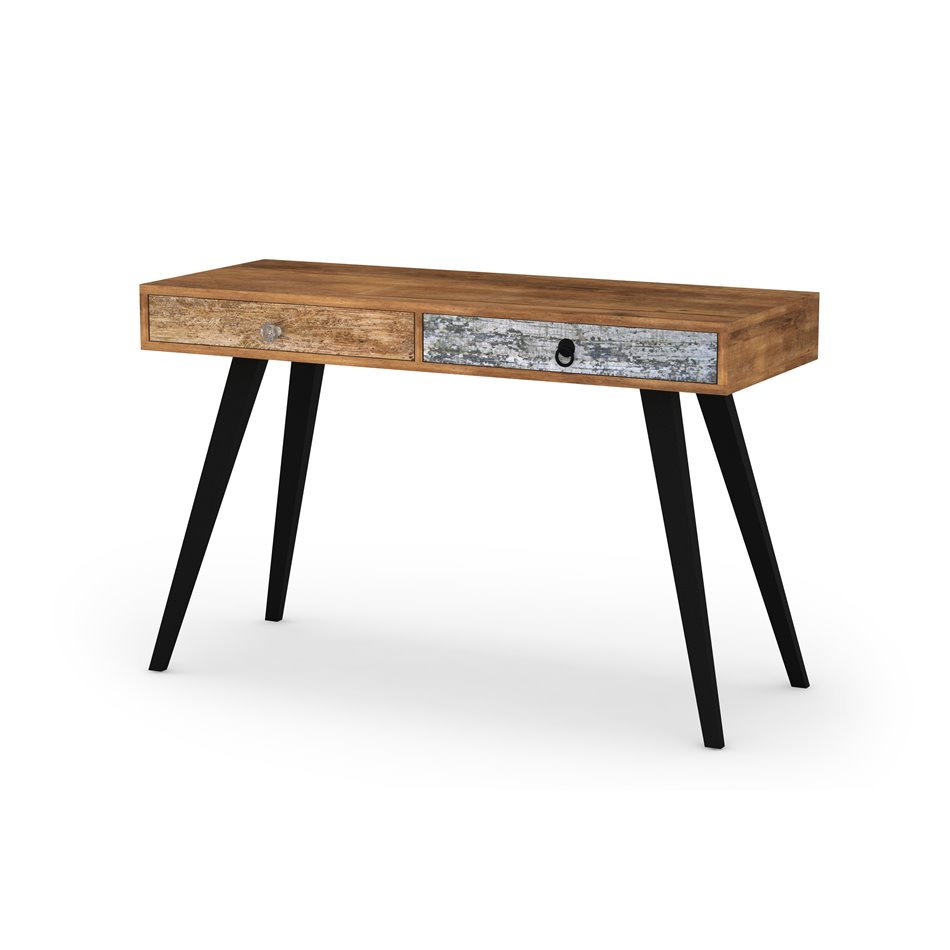 Desk Hezo, MDF/steel, H73x120x39cm