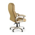 Office chair Hesmond, beige eco leather, H112-119x67x70cm