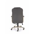 Office chair Hesmond, grey eco leather, H112-119x67x70cm