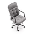 Office chair Holinn, grey, H102-110x54x57cm, seat H44-52cm