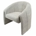 Armchair Jonass, grey, H78x74x65cm, seat H40cm