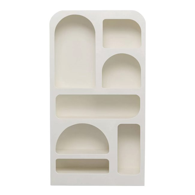 Shelf Paco L, white, H180x95x32cm