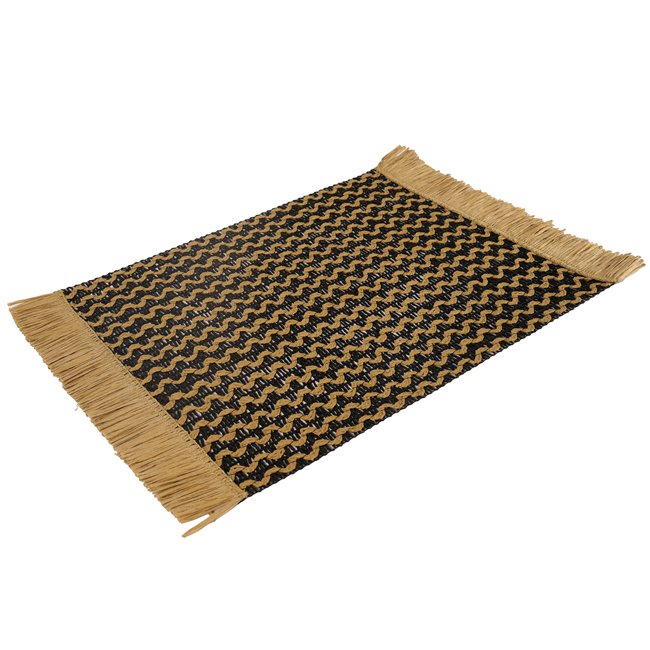 Placemat Rame black/natural, 33x46cm, G12/G39