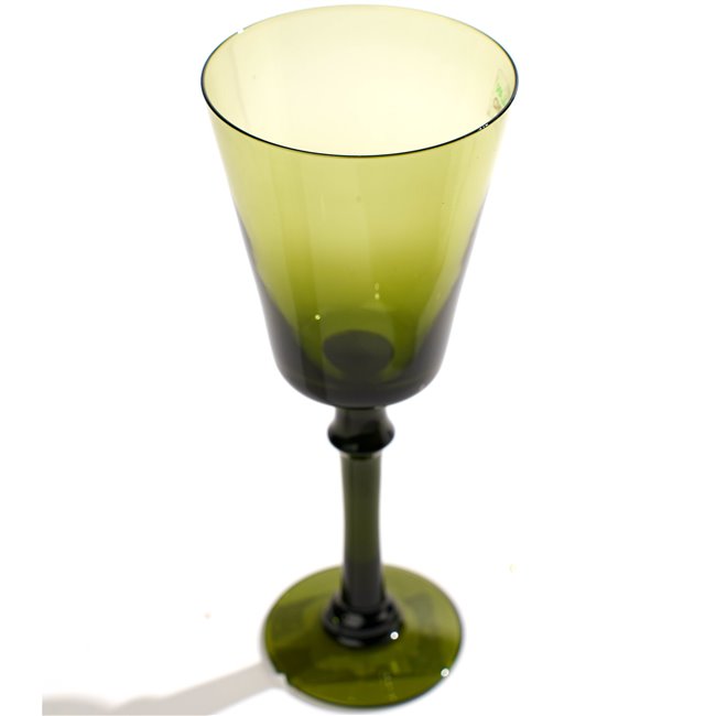 Бокал для вина Sepino, green, 220ml, H22cm, D9cm