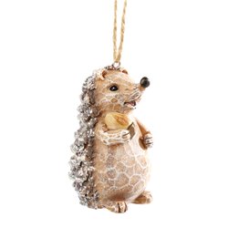 Christmas figurine Hedgehog, H9cm