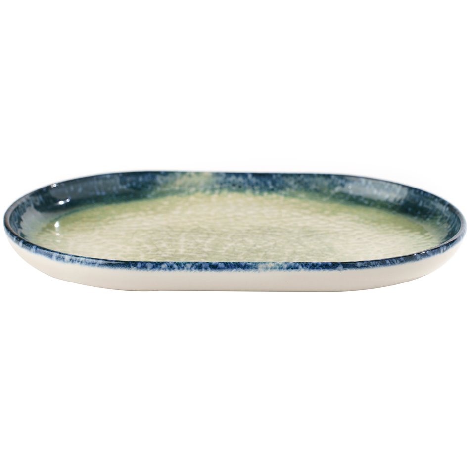 Oval plate Olaf Nordic brillo, 20x13x2cm