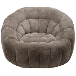 Swivel chair Valentino, grey, 115x104x80cm