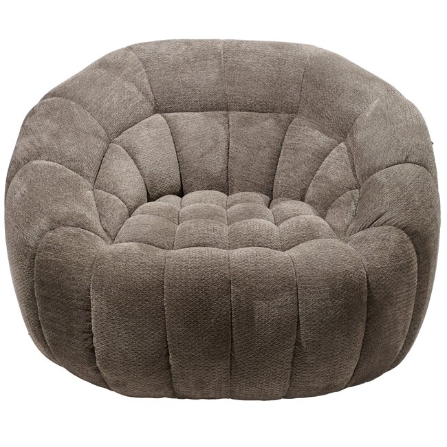 Swivel chair Valentino, grey, 115x104x80cm