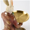 Decor Rabbit Plate, 28x18x36cm